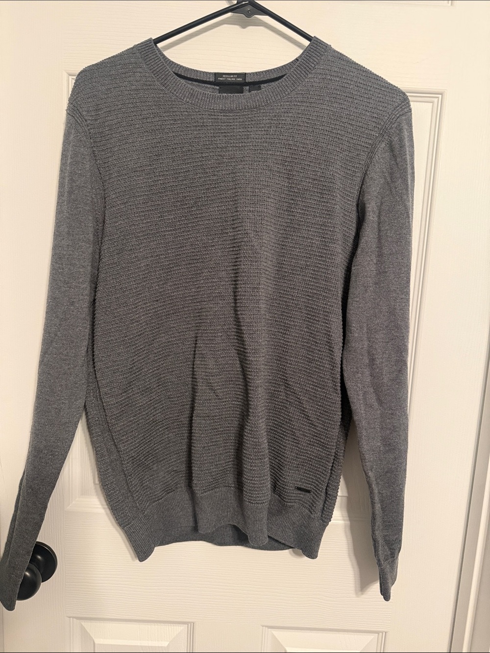 Hugo Boss Men's Crewneck Sweater - Gray